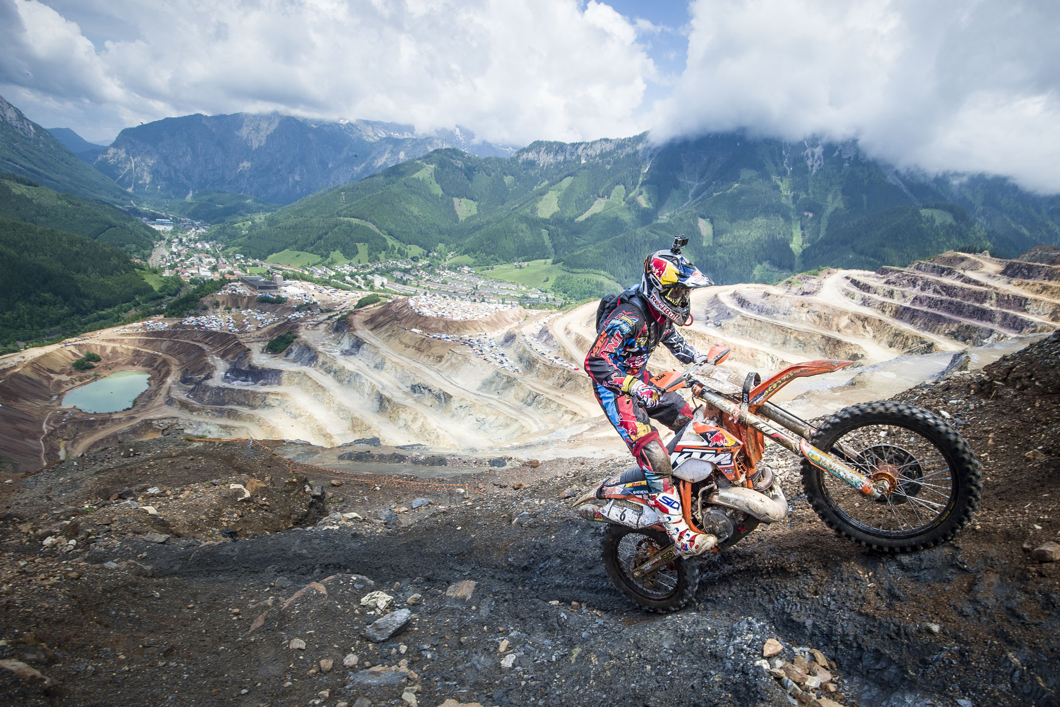 Winner Jonny Walker Performs At The Red Bull Hare Scramble In Eisenerz, Austria On June 1St, 2014.