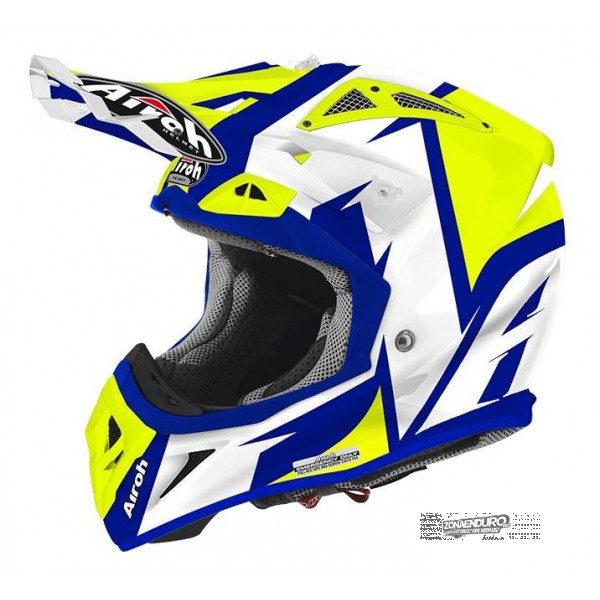 Comura Airoh Aviator 22 Steady Yellow Gloss Helmet 20% Reducere La Orice Echipament De Enduro Pe Comura.ro!