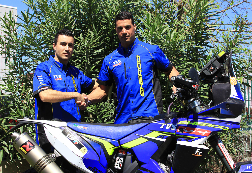 Dakar 2016 Joan 2 Joan Pedrero Signed With The Sherco Tvs Rally Factory Team For 2016 Dakar