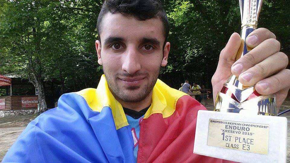 Andrei Botoaca, pilotul Stiinta Bucuresti, Campion Est European la Enduro