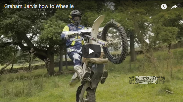 VIDEO. Graham Jarvis Riding School - How to wheelie