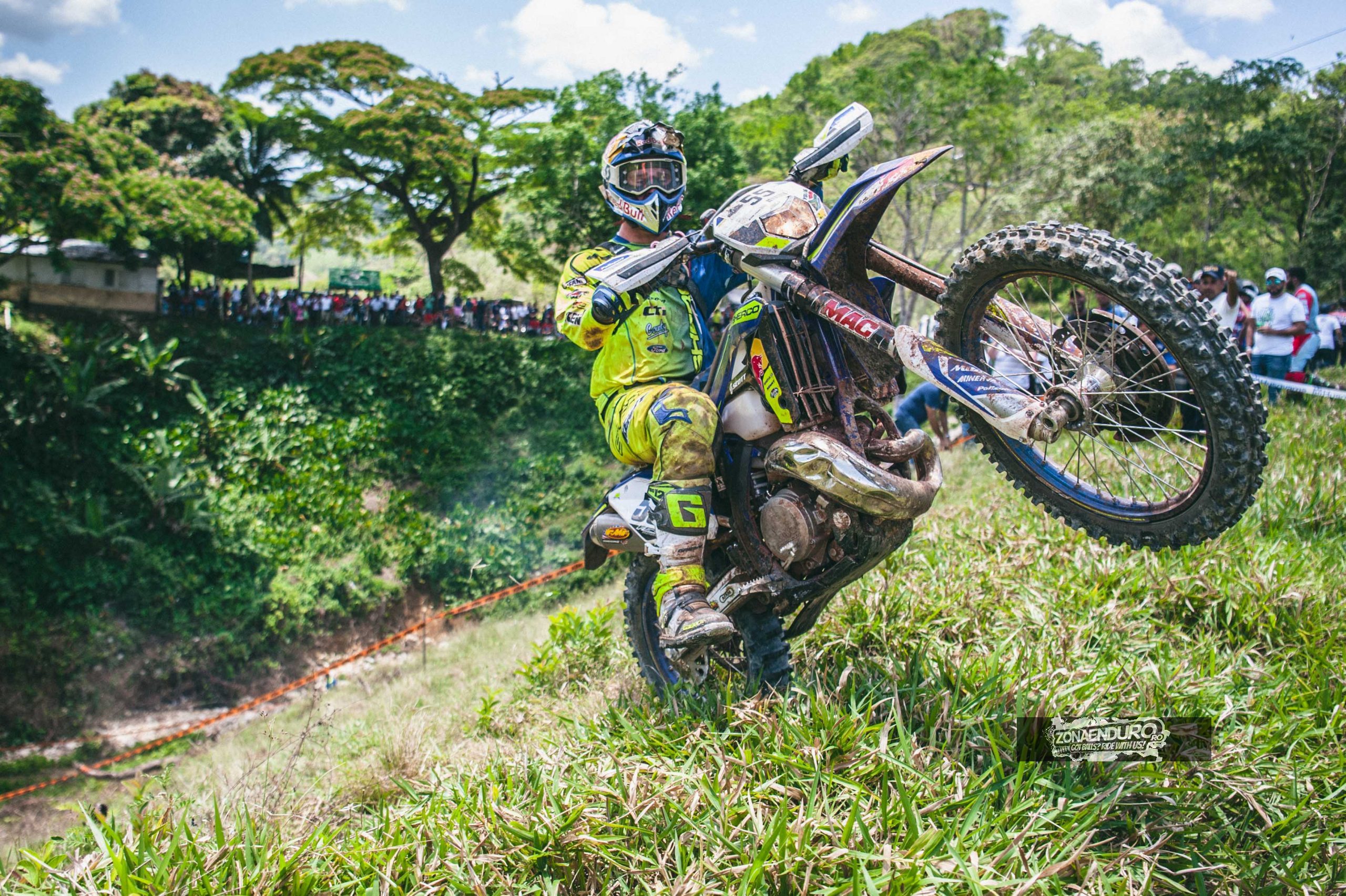 Wade Young leads the first day in the jungle. Machete Hard Enduro 2018