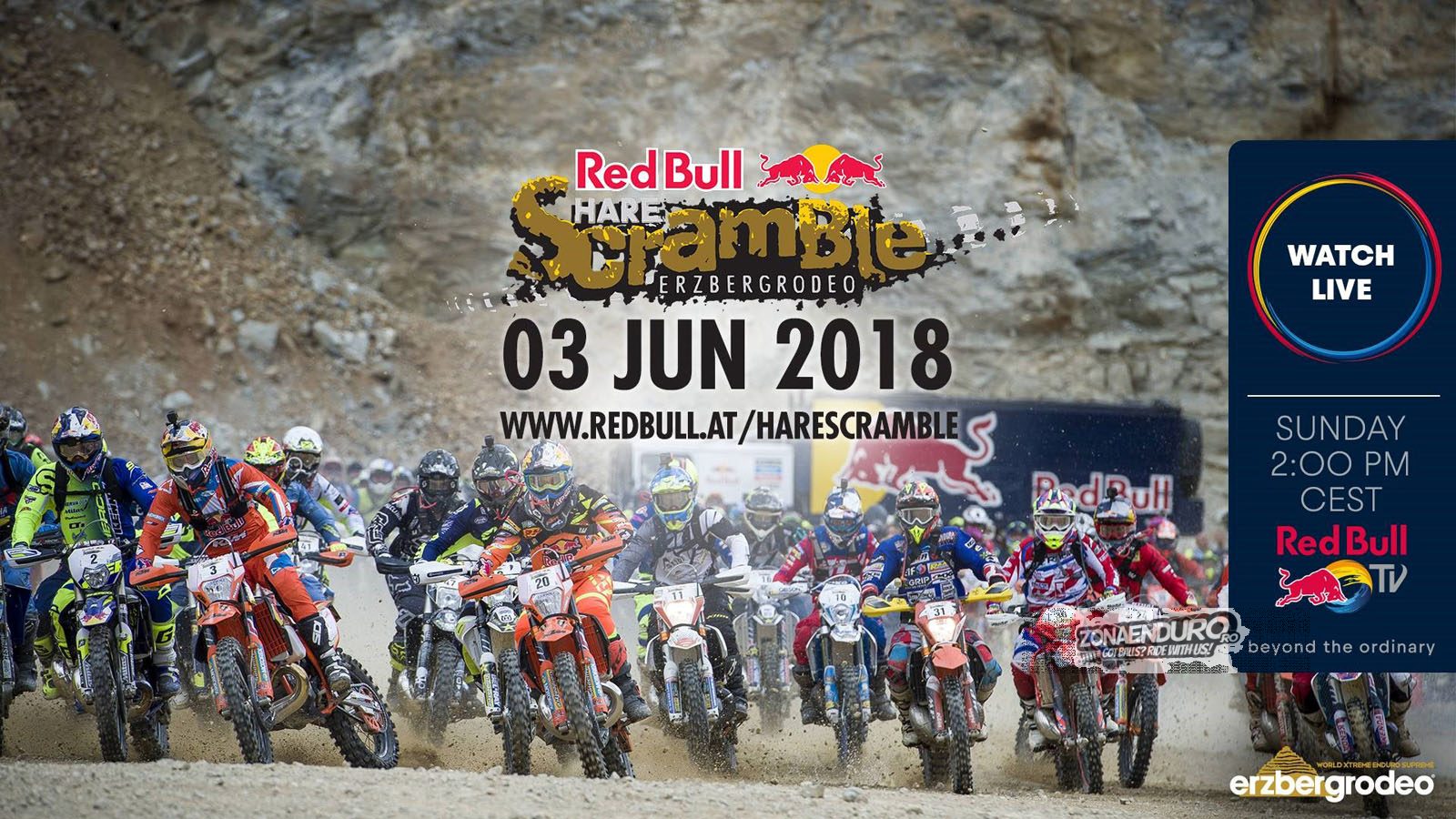 LIVE. Erzbergrodeo - Red Bull Hare Scramble 2018