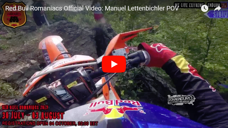 ▶️ VIDEO. Manuel Lettenbichler. GoPro - Red Bull Romaniacs 2018