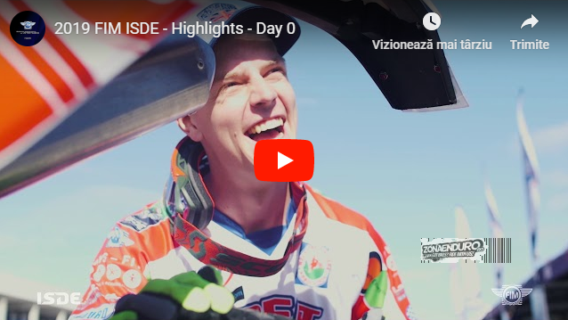 VIDEO. 2019 FIM ISDE - Highlights - Day 0