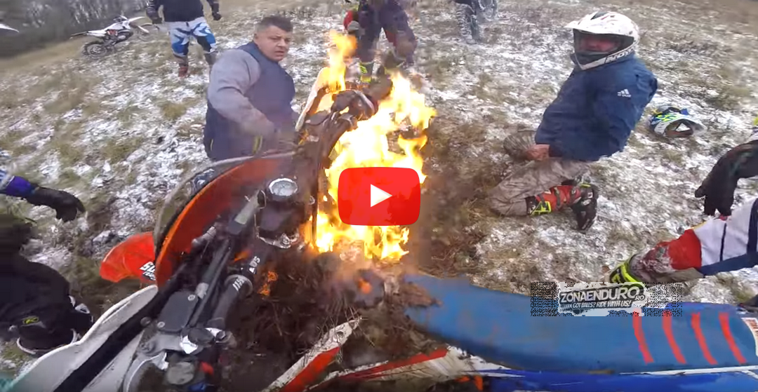 VIDEO. KTM TPI SixDays take fire!!