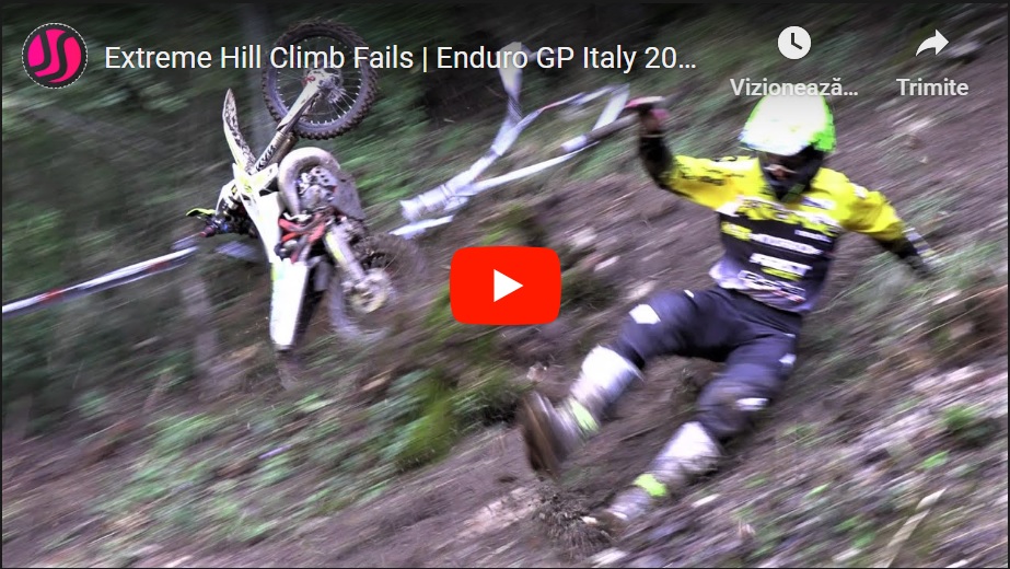 video. extreme hill climb fails enduro gp italy VIDEO. Extreme Hill Climb Fails at EnduroGP of Italy 2020