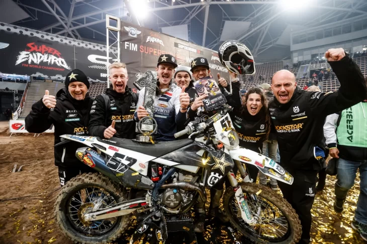 Billy Bolt Rockstar Energy Husqvarna Factory Racing Zonaenduro Billy Bolt Dominates Superenduro Opener In Poland! Colton Haaker Takes Third Overall