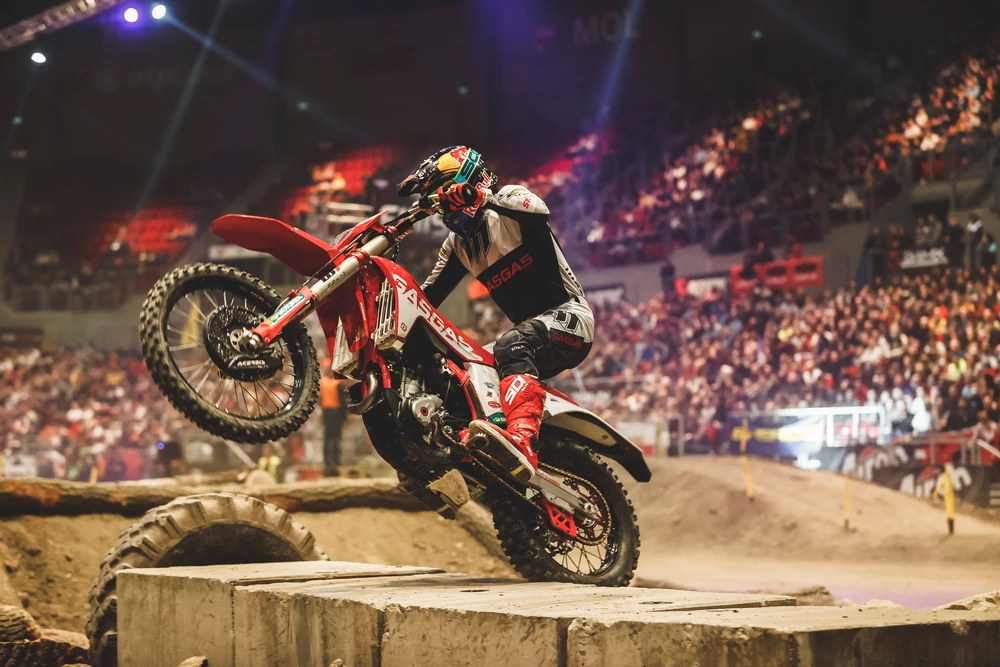 Taddy Blazusiak Gasgas Factory Racing Zonaenduro Runner-Up Finish For Taddy Blazusiak At Superenduro Round Two In Hungary