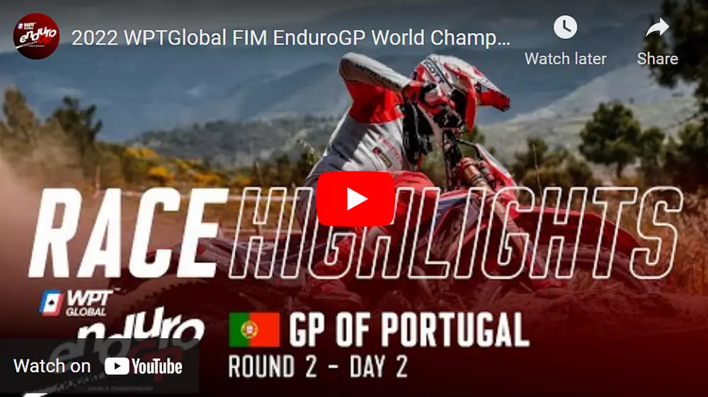 video enduro gp of portugal highlights zonaenduro VIDEO. FIM Enduro World Championship. GP of Portugal: D2 Highlights