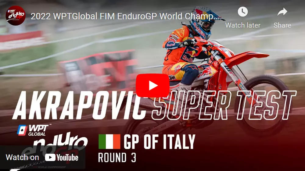 video. akrapovic supertest 2022 josep garcia 2022 zonaenduro VIDEO. Josep Garcia wins Akrapovic SuperTest - FIM EnduroGP World Championship Rnd3 GP of Italy