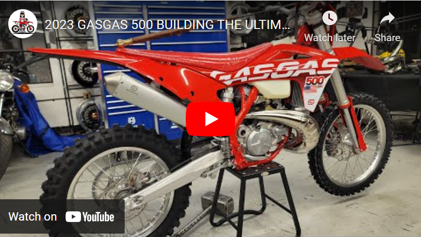 VIDEO. 2023 GASGAS 500 BUILDING THE ULTIMATE DREAM MACHINE