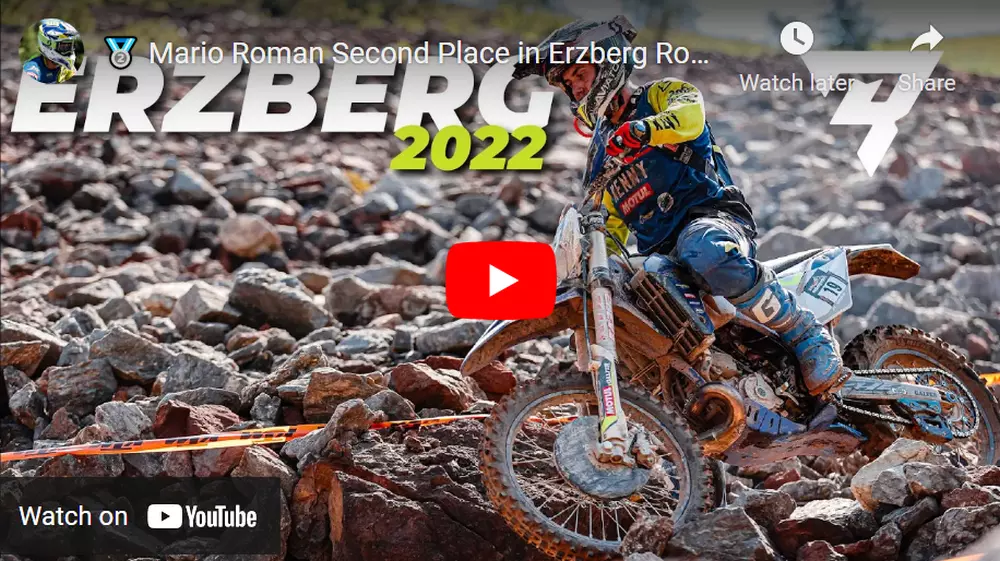 VIDEO. Mario Roman's GoPro video. Second place in Erzbergrodeo 2022 - FULL RACE!