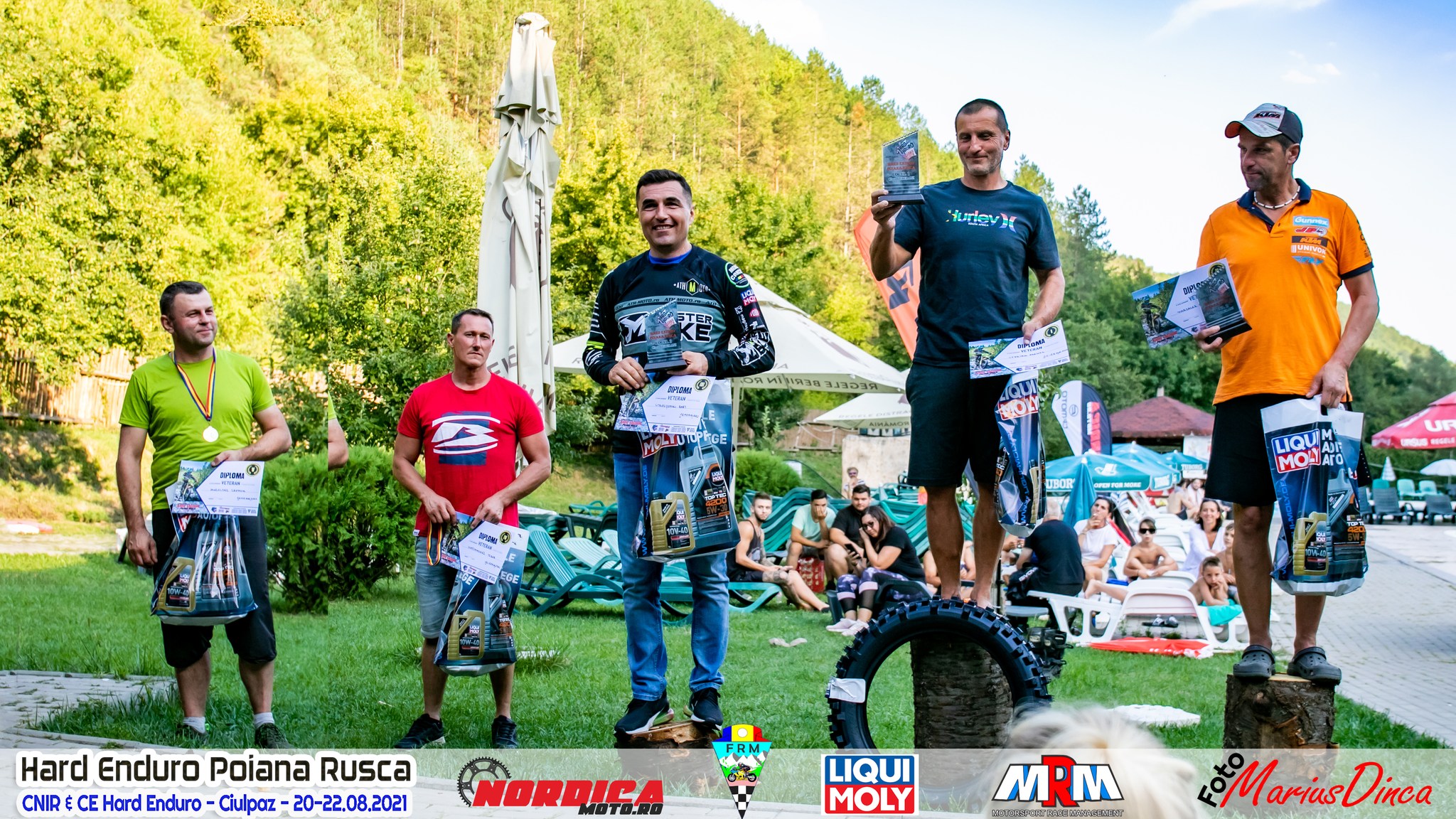 Podium Clasa Veteran Hard Enduro Poiana Rusca Jozsa Norbert Levente Wins Hard Enduro Poiana Rusca With 1 Hour Gap!