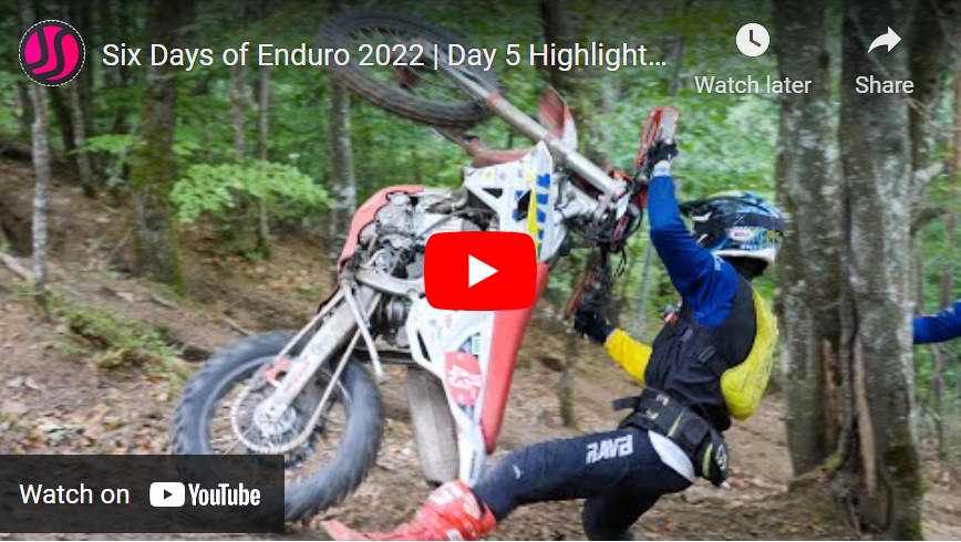 VIDEO. Six Days of Enduro 2022 | Day 5 Highlights - FIM ISDE France by Jaume Soler