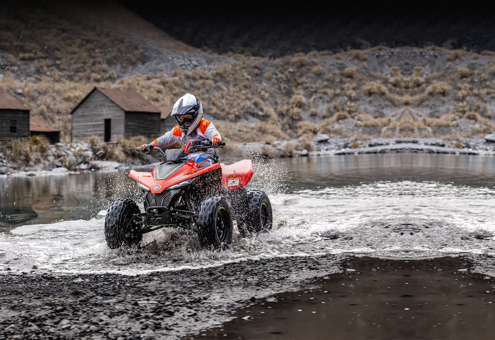 Cforce 110 2 Zonaenduro Cfmoto Cforce 110, Un Mini-Atv Manevrabil Si Distractiv - Cadoul Perfect De Mos Nicolae Pentru Copilul Tau!