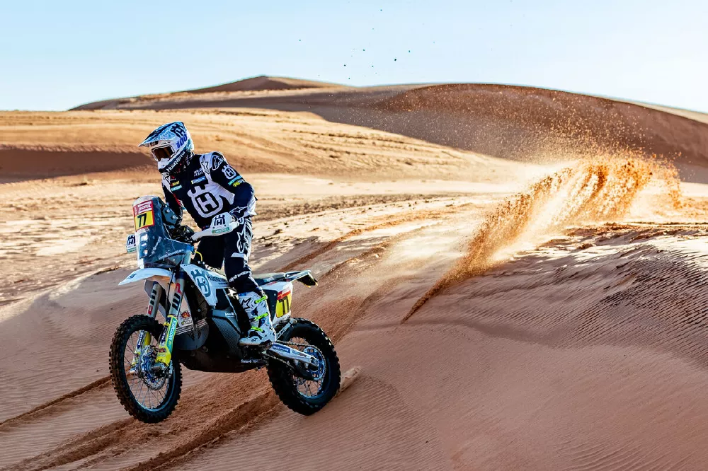 125414 Luciano Benavides Dakar Rally 2023 00712 Zonaenduro Skyler Howes Leads The Dakar After Demanding Stage Five