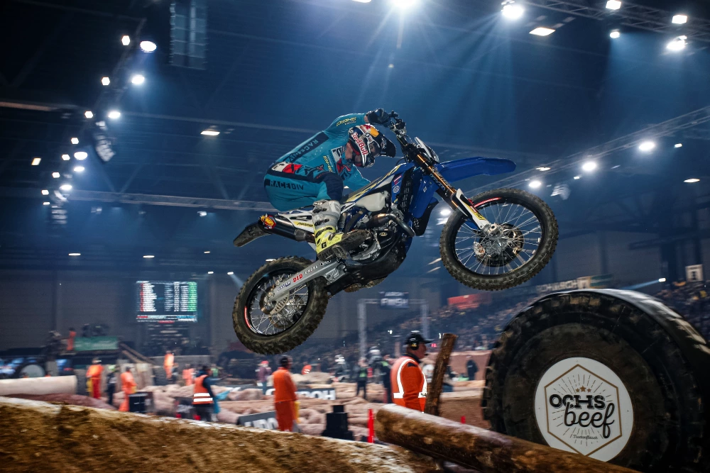 Coddy Webb 230107 Superenduro Germany 1992 Zonaenduro Factoryone Sherco Riders Cody Webb And Cooper Abbott About Superenduro Round 2 In Germany