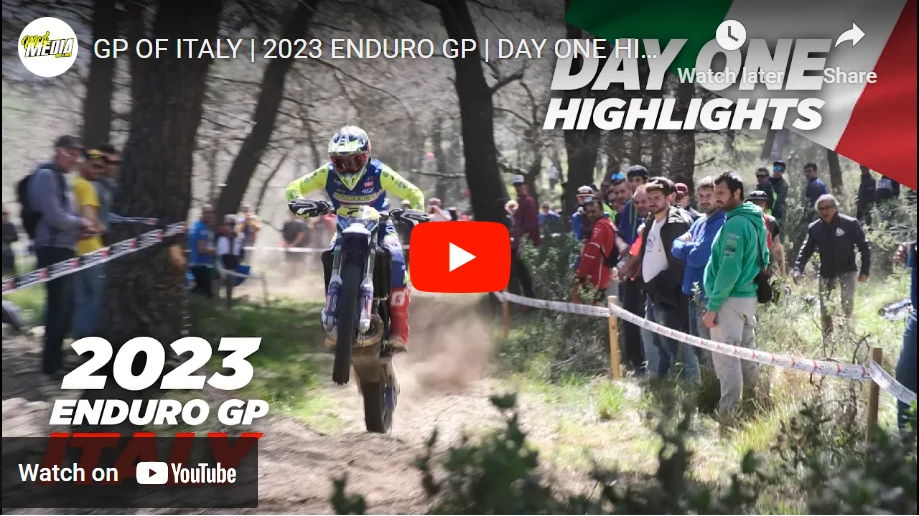 VIDEO. GP OF ITALY | 2023 ENDURO GP | DAY ONE HIGHLIGHTS