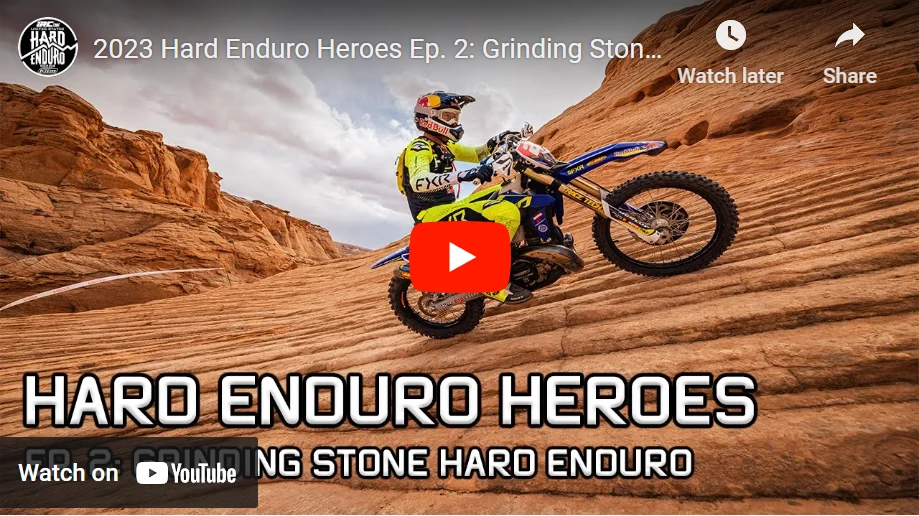 VIDEO. Grinding Stone Hard Enduro 2023 - Hard Enduro Heroes Ep. 2