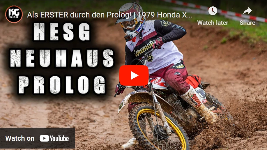 VIDEO. Kevin Gallas rides a 1979 Honda XL 185 in DOWATEK Hard Enduro Series Germany Prologue