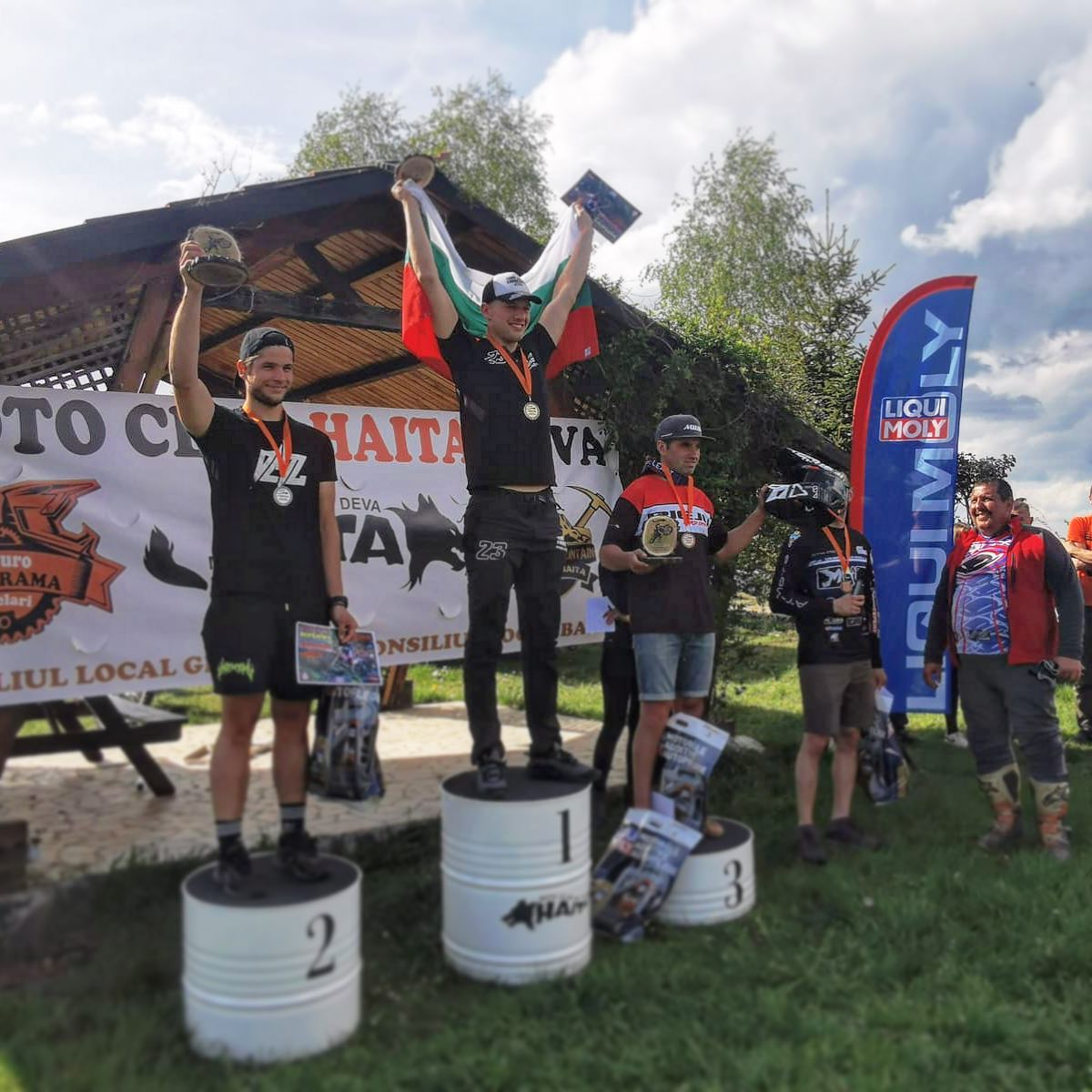 Enduropanorama 2023 Podium Teodor Kabakchiev Wins Enduropanorama 2023 - 2 Out Of 2 For The Econt'S Rider In The Romanian Hard Enduro Series
