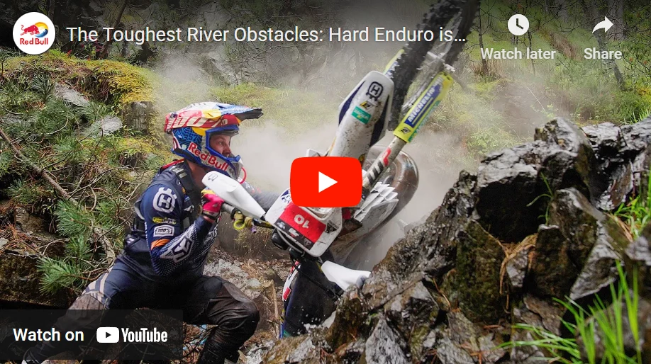 VIDEO. The Toughest River Obstacles: Hard Enduro is NO JOKE