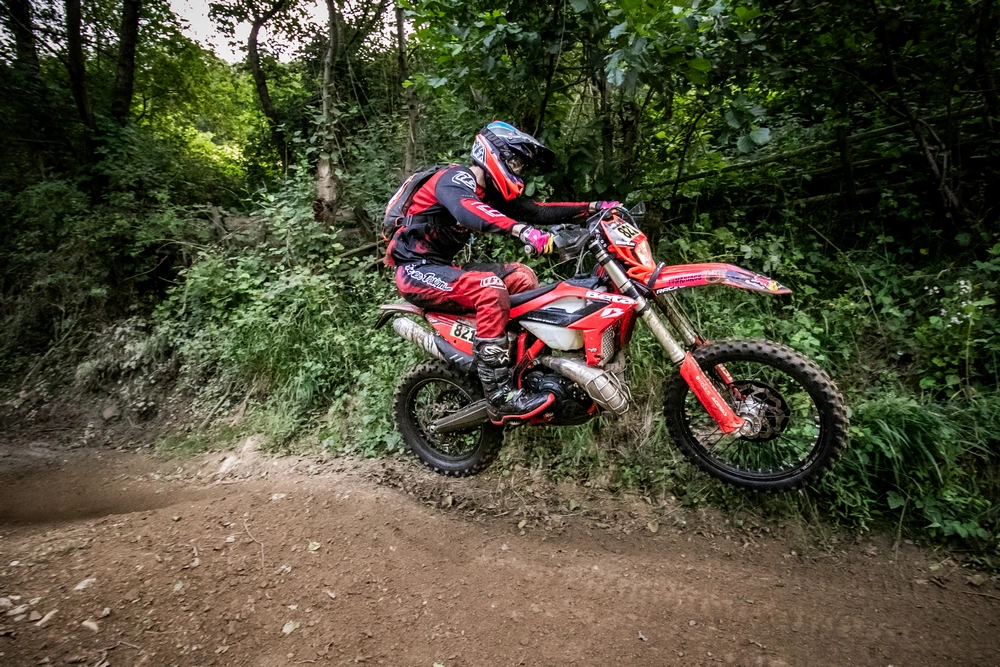 OR 3 Air time for Iron rider Robert Adams GBR PR zonaenduro Mani Lettenbichler held his lead out on the tracks but Teo Kabakchiev scored the fastest time.