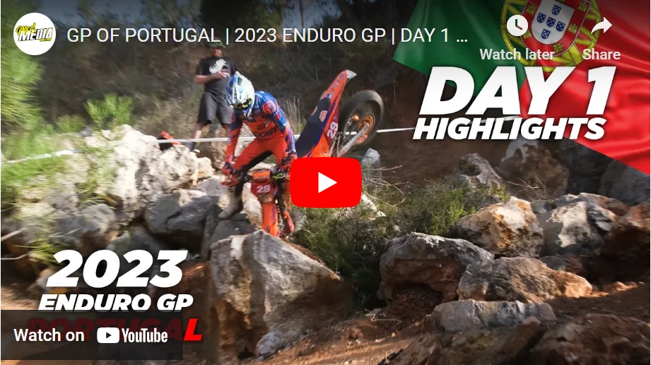 video. enduro gp of portugal 2 2023 day 1 highlights ZonaEnduro Romania VIDEO. EnduroGP - Portugal: DAY 1 HIGHLIGHTS