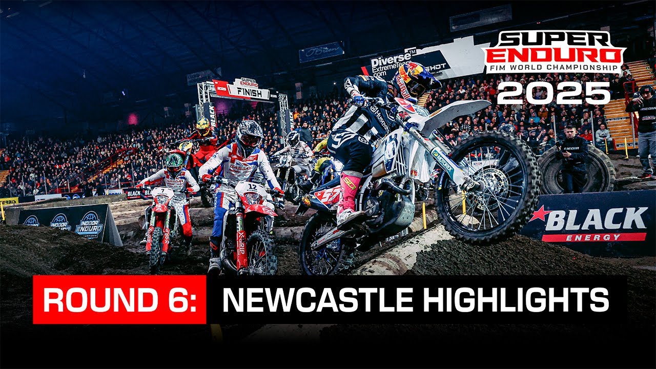 VIDEO. Super Enduro Newcastle HIGHLIGHTS. BOLT on FIRE!