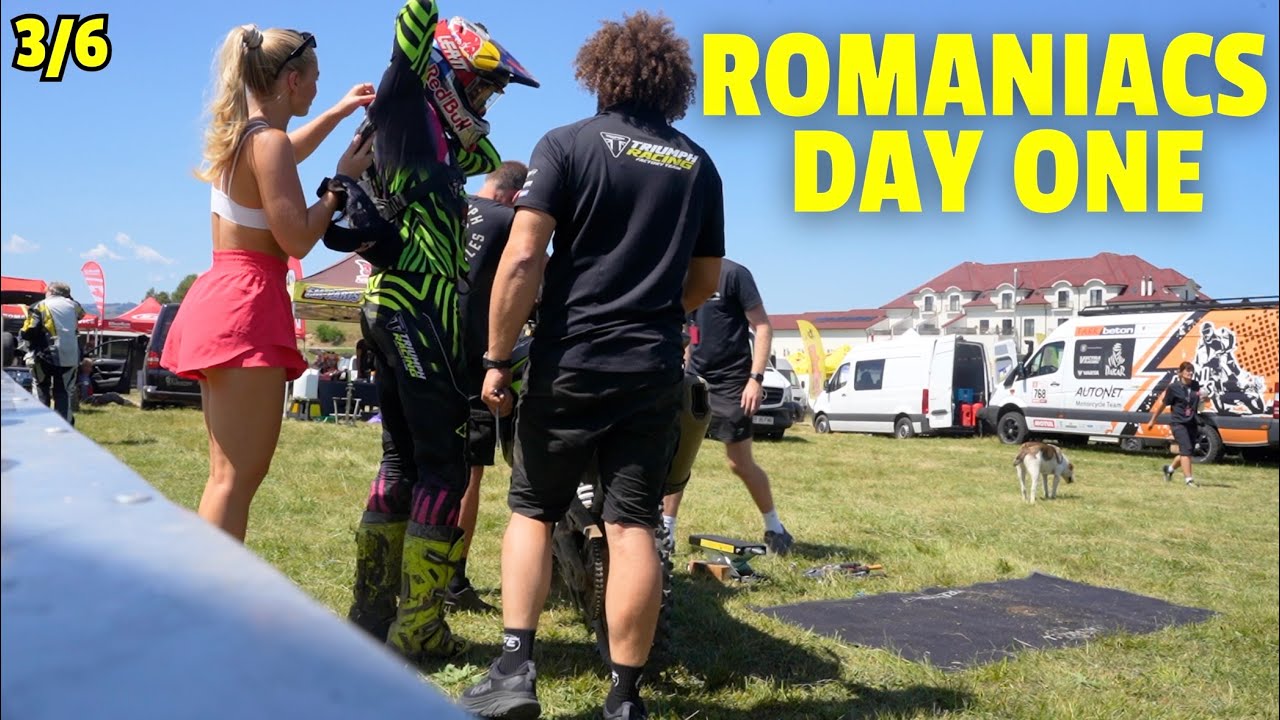 Jonny Walker Romaniacs DAY 1 Offroad VIDEO. First day in the Mountains with Jonny Walker