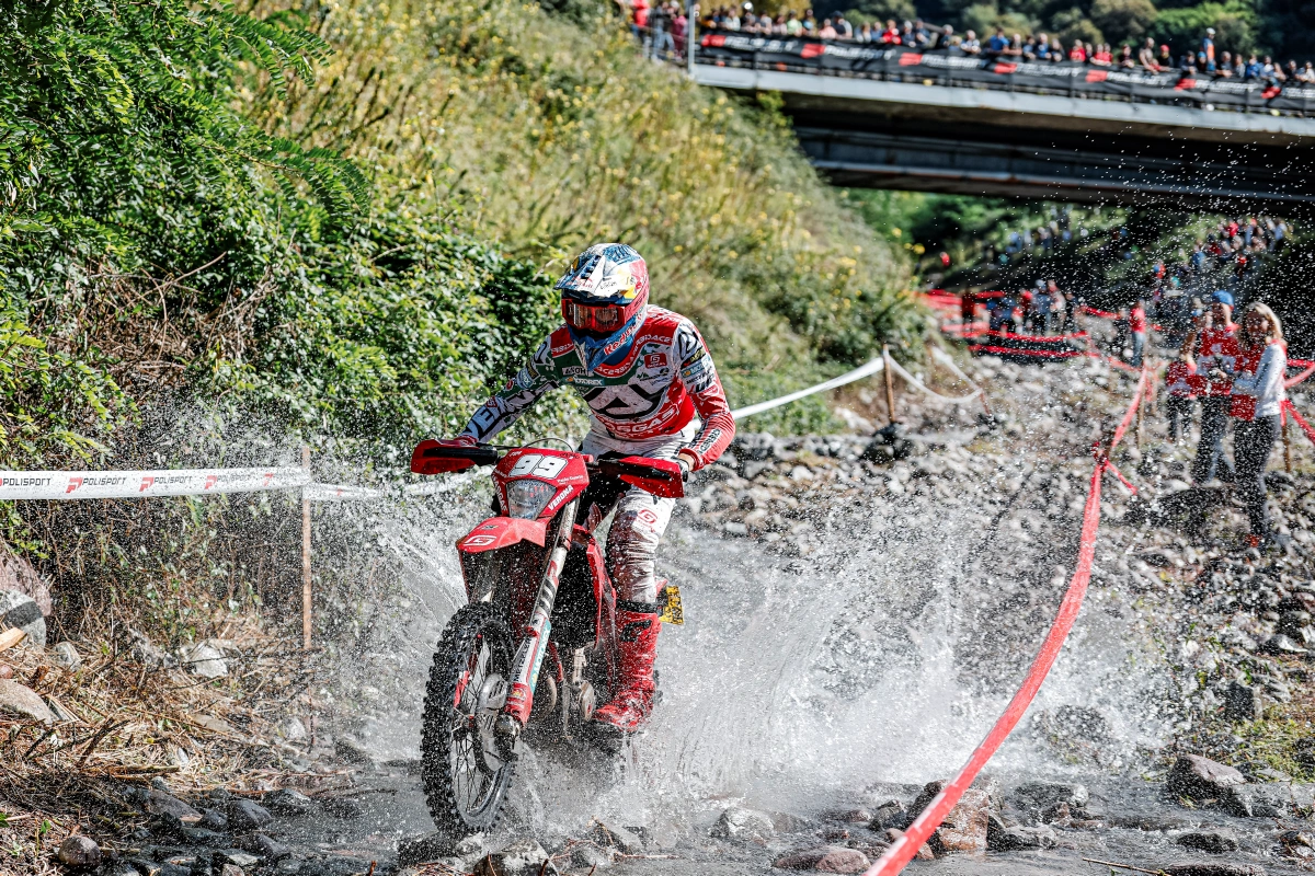 Andrea Verona GASGAS Factory Racing 2025 EnduroGP World Championship Round 6 Italy 1 Zona Enduro Andrea Verona Triumphs on Home Soil at EnduroGP of Italy