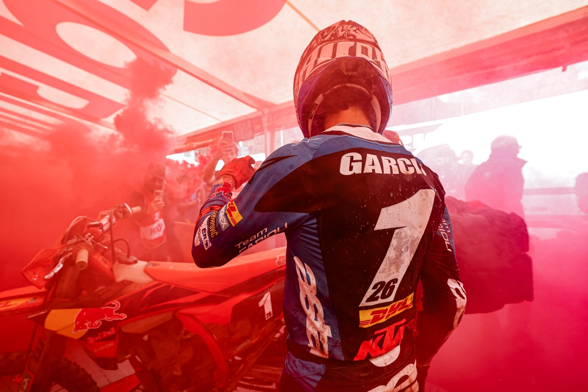 Josep Garcia Red Bull KTM Factory Racing EnduroGP of Italy 9 Zona Enduro Josep Garcia Crowned 2025 Enduro1 World Champion in Italy