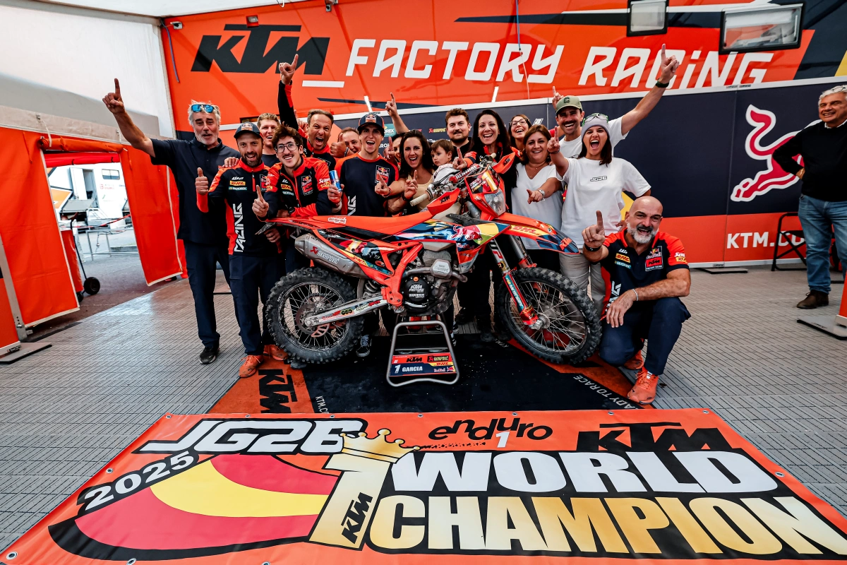 Josep Garcia Red Bull KTM Factory Racing EnduroGP of Italy Zona Enduro VIDEO. Josep Garcia's road to Enduro1 World Champion title
