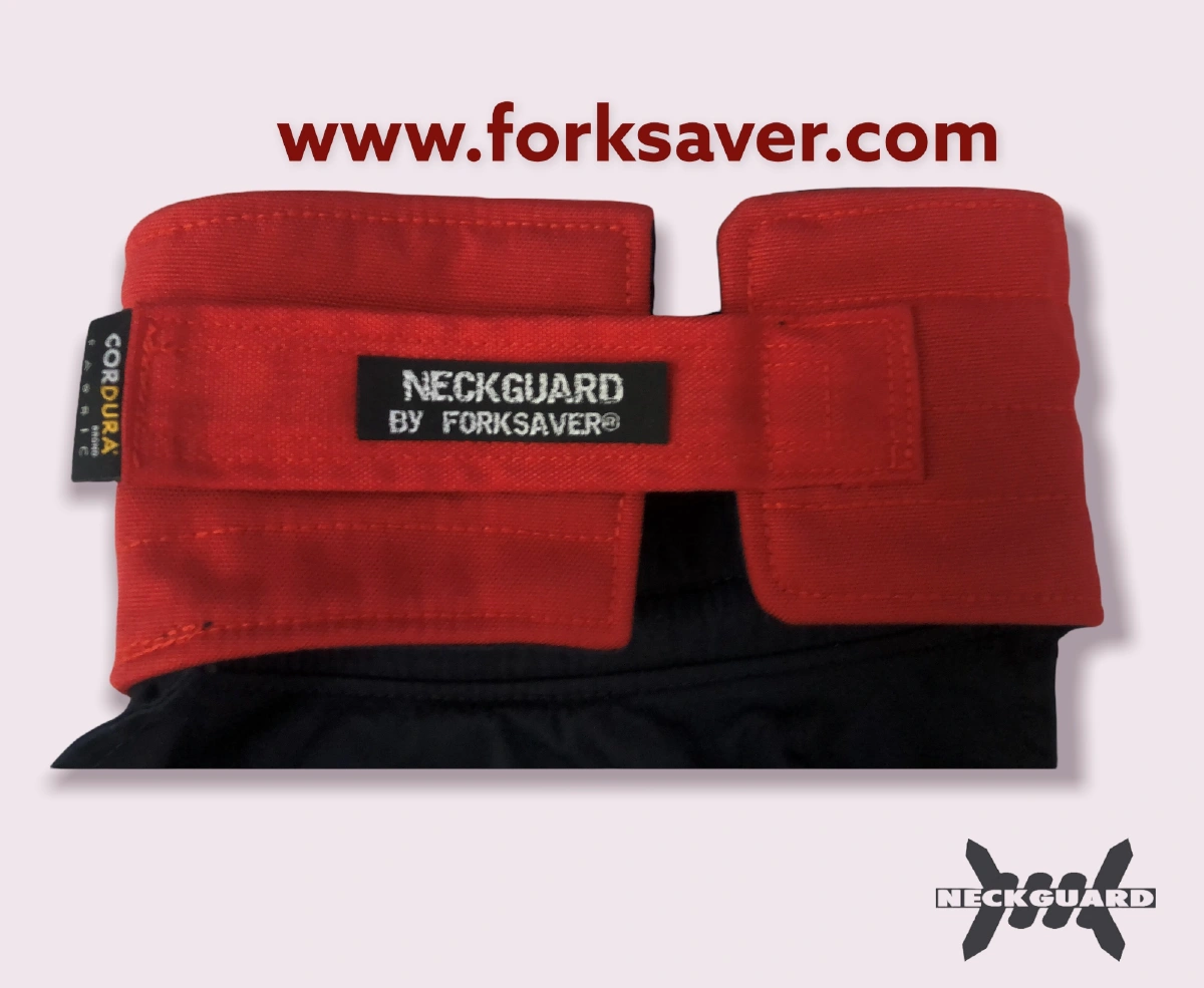 Neckguard by forksaver Zona Enduro NECKGUARD FORKSAVER – Because Wires Shouldn’t Decide Your Ride
