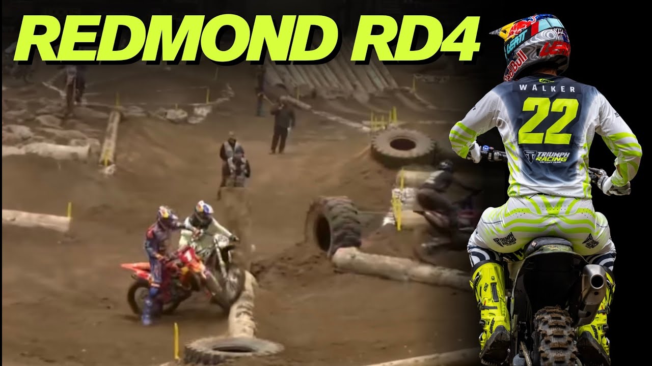 jonny walker fighting for the re VIDEO. JONNY WALKER FIGHTING FOR THE RED PLATE IN REDMOND - EnduroCross RD 4