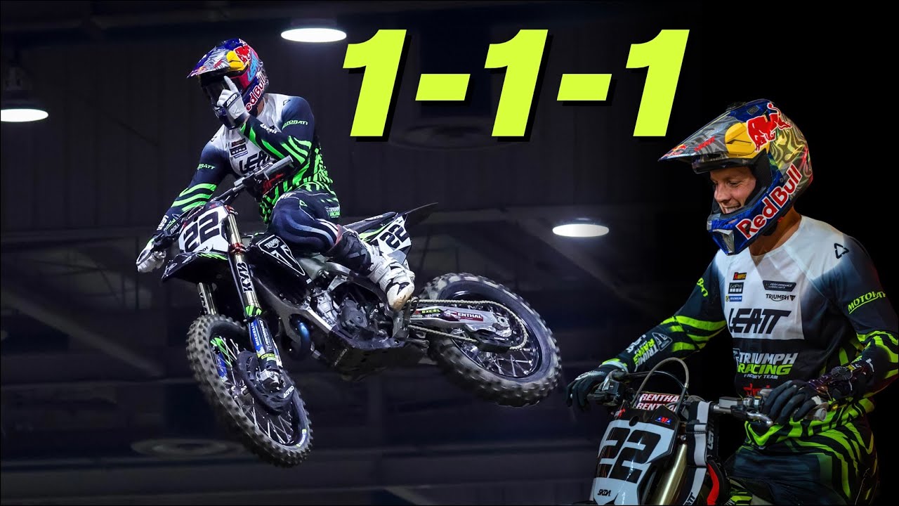 jonny walker i won to keep the c Jonny Walker's perfect EnduroCross night! 1-1-1!