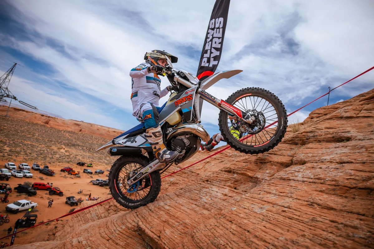 Calafia Gs26Main 163 Zona Enduro Mario Roman Delivers Strong Debut At An American Classic. Grinding Stone Hard Enduro
