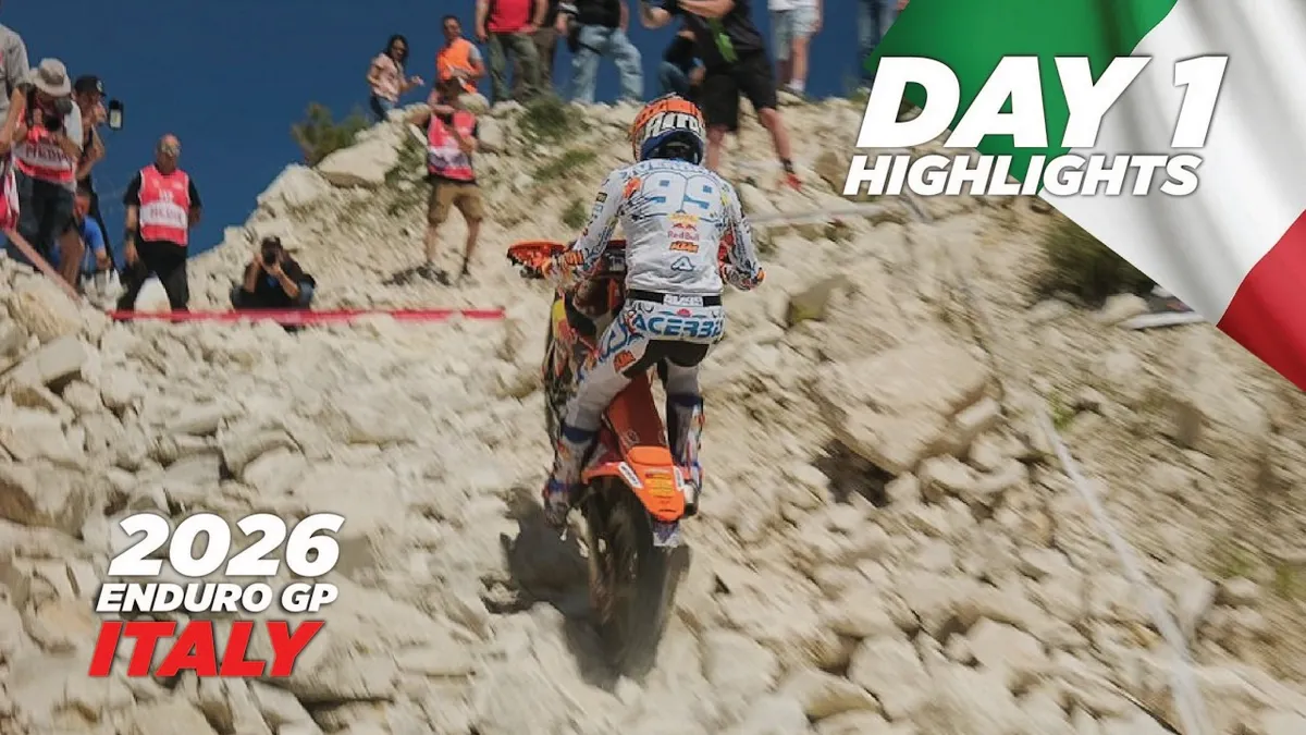 2026 Gp Of Italy Enduro Gp Day 1 Zona Enduro Video. Endurogp Of Italy 2026 - Day 1 Highlights