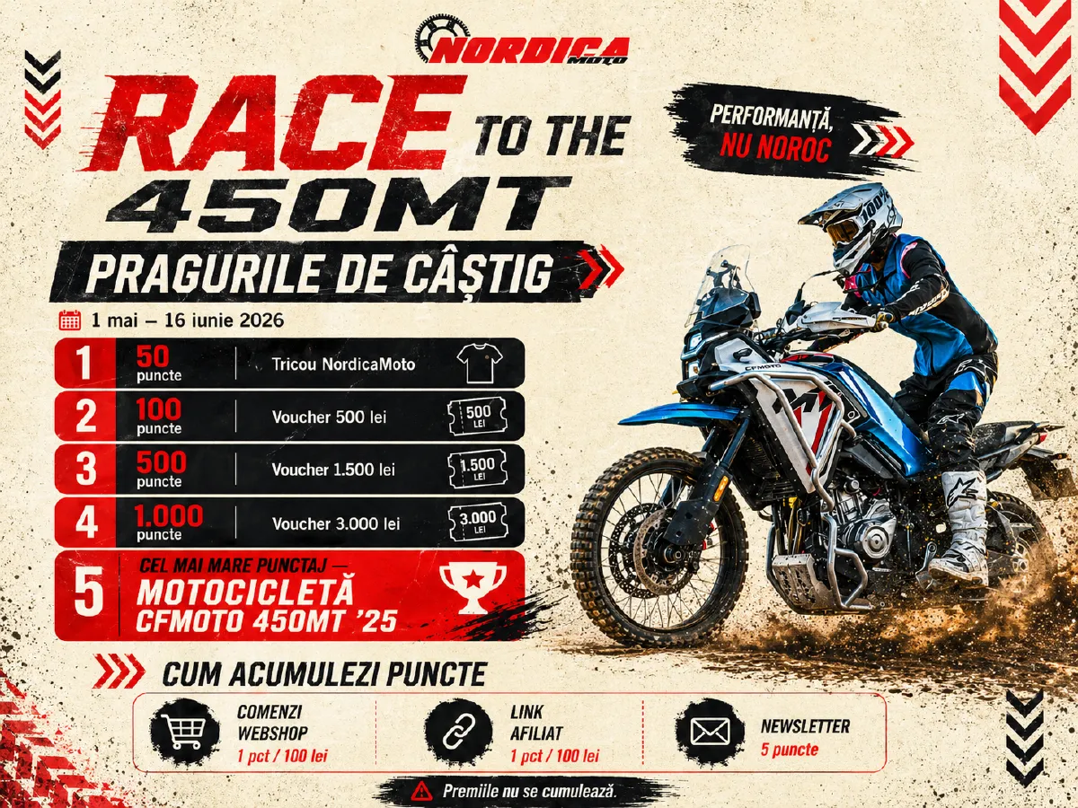 Concurs Nordica Moto Cfmoto 450Mt Adaptata Zona Enduro Nordicamoto Pune La Bătaie O Motocicletă Cfmoto 450Mt ’25 - „Race To The 450Mt”