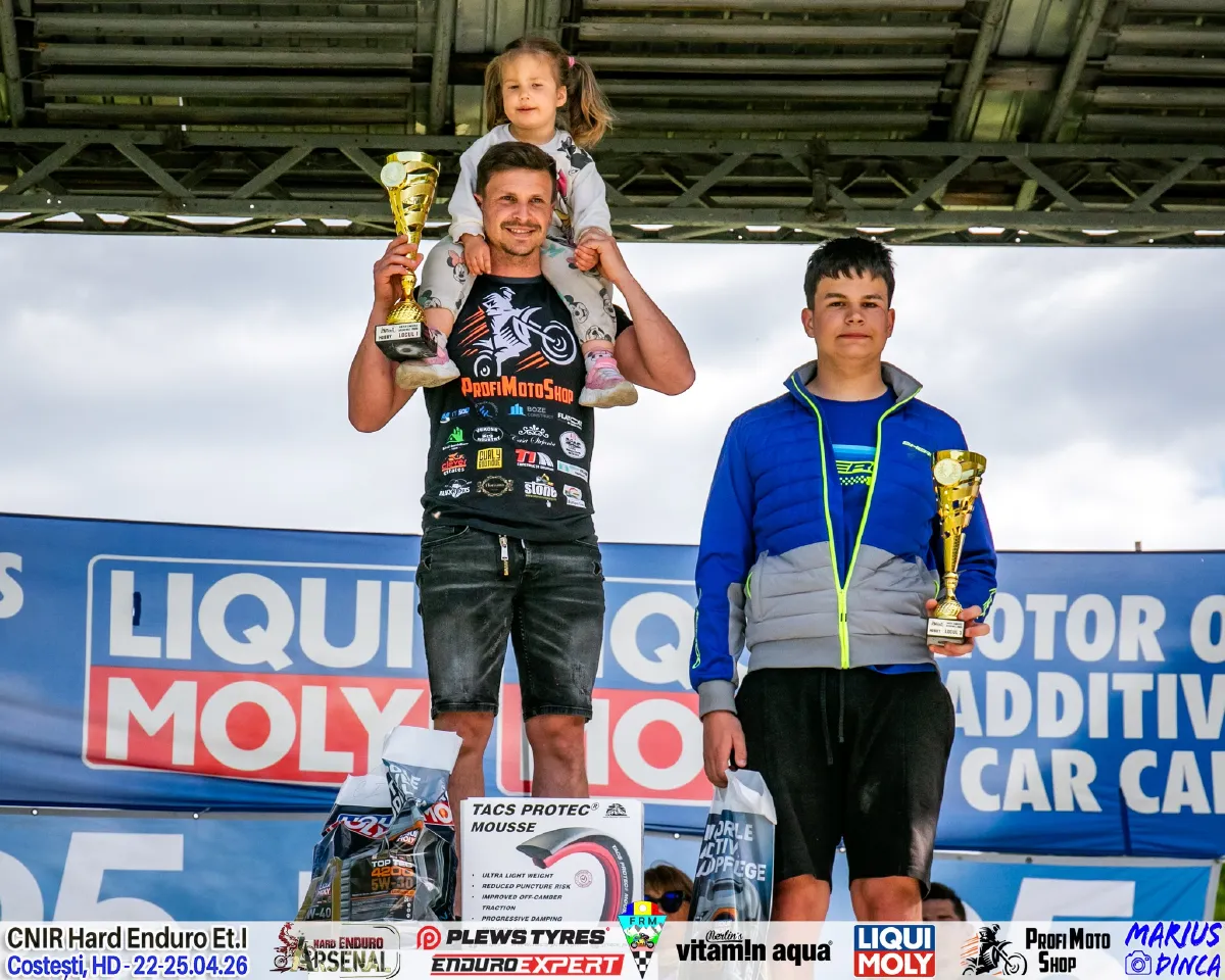 Hard Enduro Arsenal 2026 Podium Hobby Class Zona Enduro Arsenal Crowns Jozsa Norbert Levente As Winner After Four Demanding Days In Romania. Ott Second. Hambășan 3Rd!