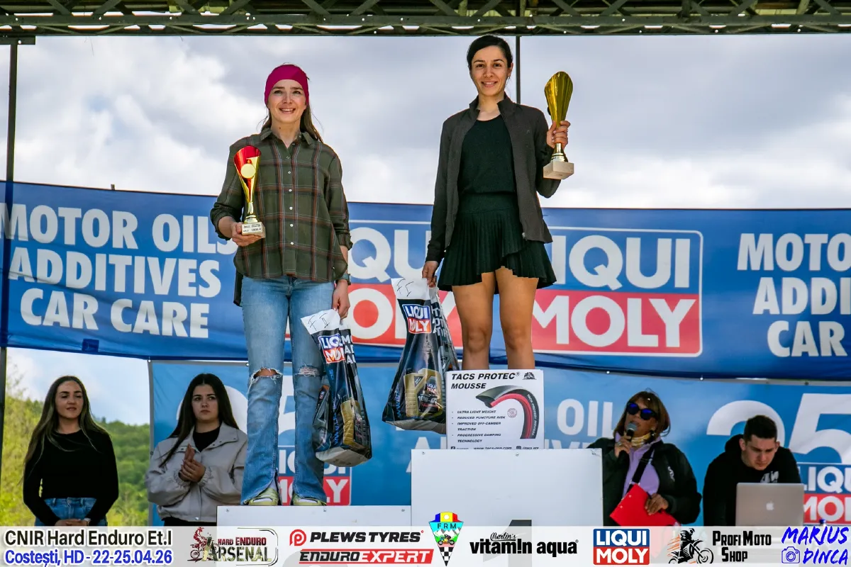 Hard Enduro Arsenal 2026 Prodium Girls Zona Enduro Arsenal Crowns Jozsa Norbert Levente As Winner After Four Demanding Days In Romania. Ott Second. Hambășan 3Rd!