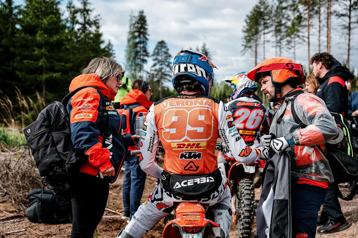 752820 Andrea Verona Endurogp 2026 Rnd3 A 16665 3Rd Rnd. Endurogp 2026 Fin Zona Enduro Garcia And Verona - Perfect Weekend For Red Bull Ktm At Endurogp Of Finland