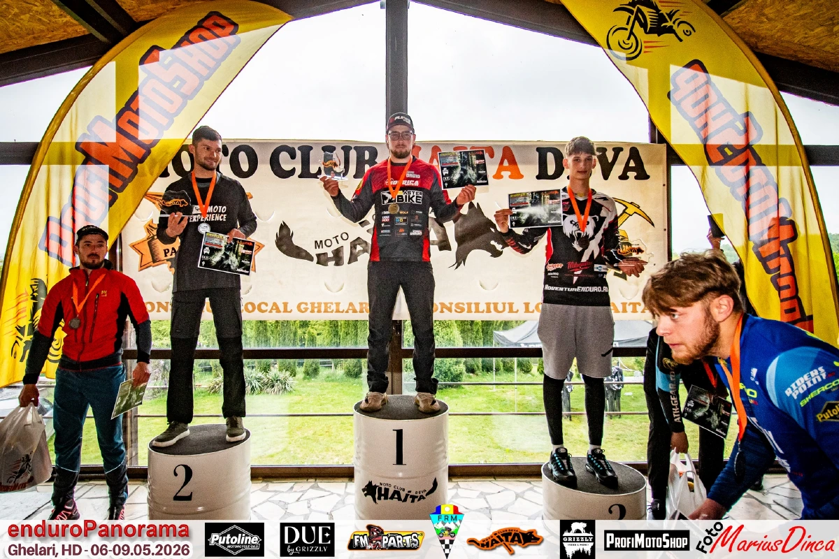 Podium Enduropanorama 2026 Expert Zonaenduro Enduropanorama 2026: Jozsa Norbert Dominates, Bart Stroișteanu Wins Veterans, And Maria Grigoraș Impresses In Hobby
