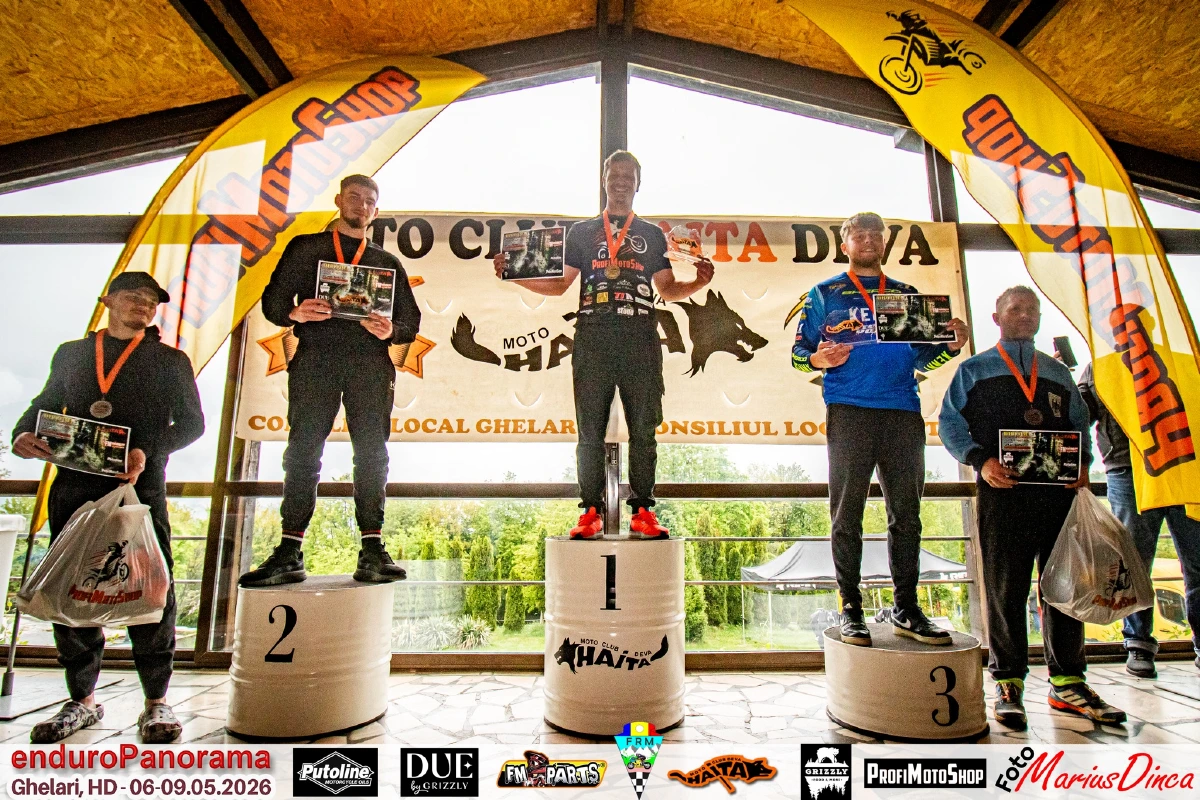 Podium Enduropanorama 2026 Hobby Zonaenduro Enduropanorama 2026: Jozsa Norbert Dominates, Bart Stroișteanu Wins Veterans, And Maria Grigoraș Impresses In Hobby