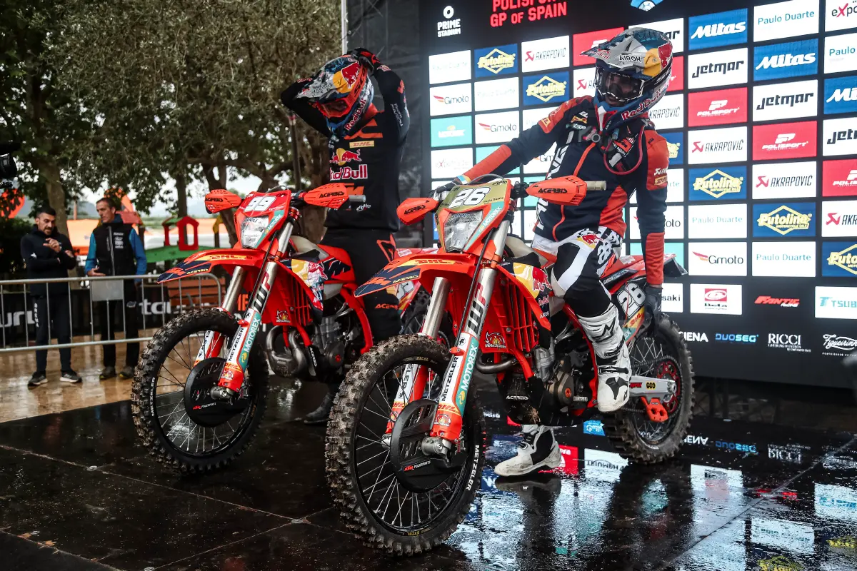 Red Bull Ktm Factory Racing 2026 Fim Endurogp World Championship Round 2 Spain 11 Zona Enduro Garcia And Verona Put Red Bull Ktm On Top At Endurogp Of Spain
