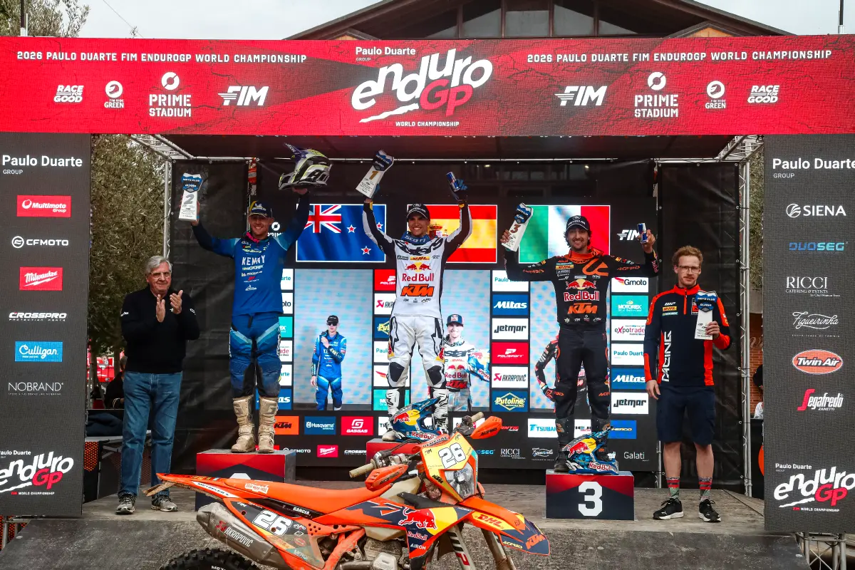 Red Bull Ktm Factory Racing 2026 Fim Endurogp World Championship Round 2 Spain 12 Zona Enduro Garcia And Verona Put Red Bull Ktm On Top At Endurogp Of Spain
