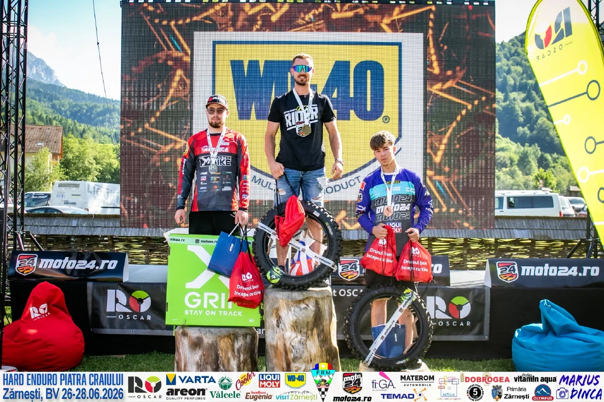 Hard Enduro Piatra Craiului 2026 Podium Expert Zona Enduro David Cyprian Stops Norbi’s Winning Streak At Hard Enduro Piatra Craiului 2026