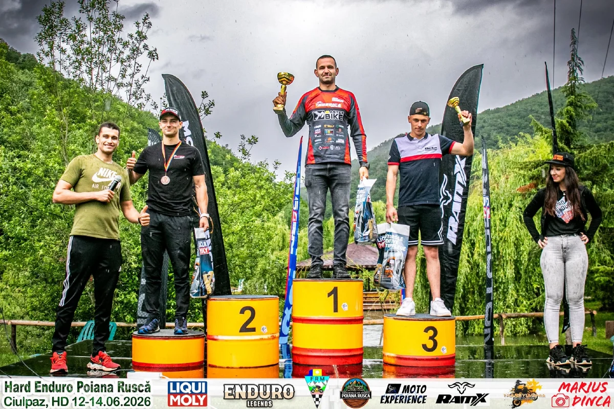 Hard Enduro Poiana Rusca 2026 Frm.ro Podium Pro Class Zonaenduro Hepr 26: Jozsa Norbert Levente Wins The Race On The Final Day, Maria Grigoraș Makes History In Hobby