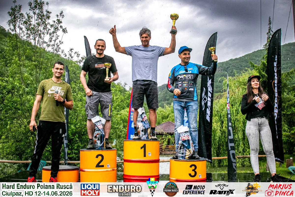 Hard Enduro Poiana Rusca 2026 Frm.ro Podium Veteran Zonaenduro Hepr 26: Jozsa Norbert Levente Wins The Race On The Final Day, Maria Grigoraș Makes History In Hobby